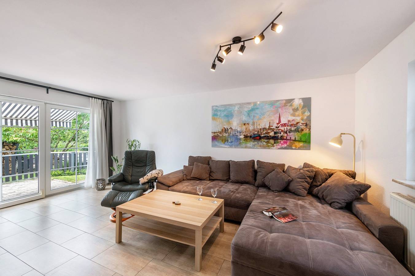 Ganze Wohnung, Ferienwohnung An Der Haferkoppel" mit privater Terrasse und Wi-Fi in Klein Kussewitz, Rostock und Umgebung
