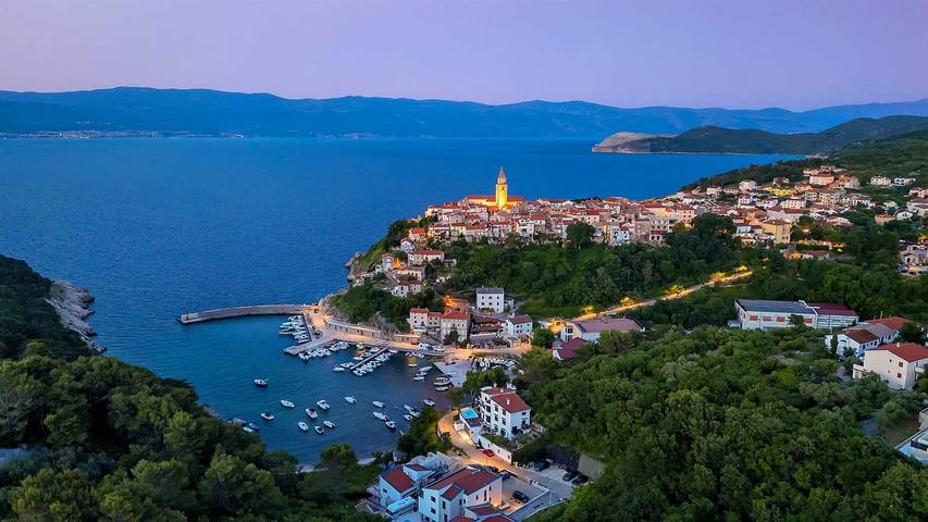 Villa pour 8 personnes, avec jardin ainsi que piscine et sauna, animaux acceptés à Vrbnik - 4
