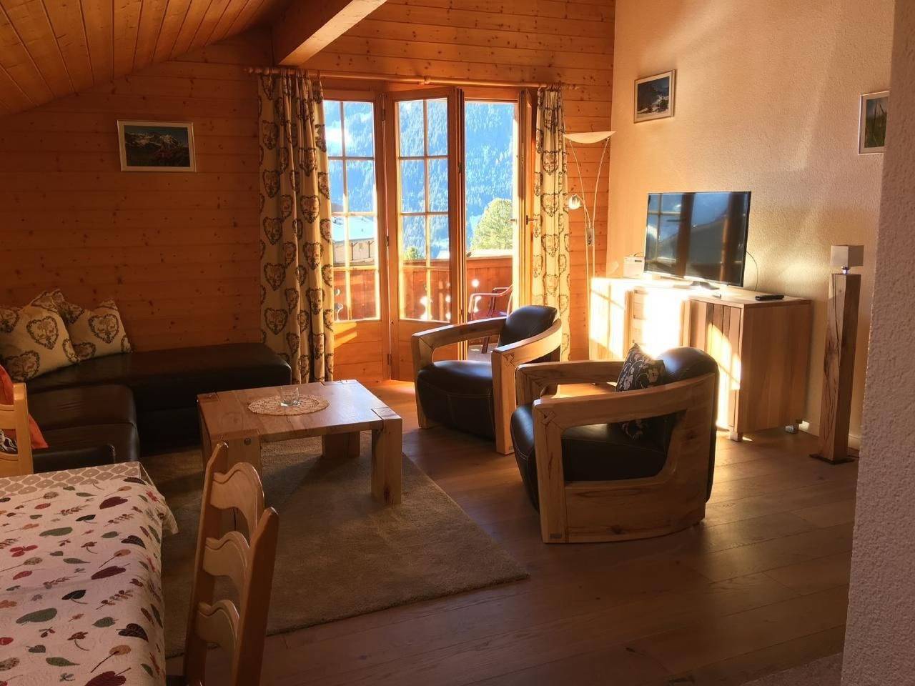 Geheel appartement, Chäs-Gruebi Wohnung Hase, 3. Stock in Wengen, Lauterbrunnen