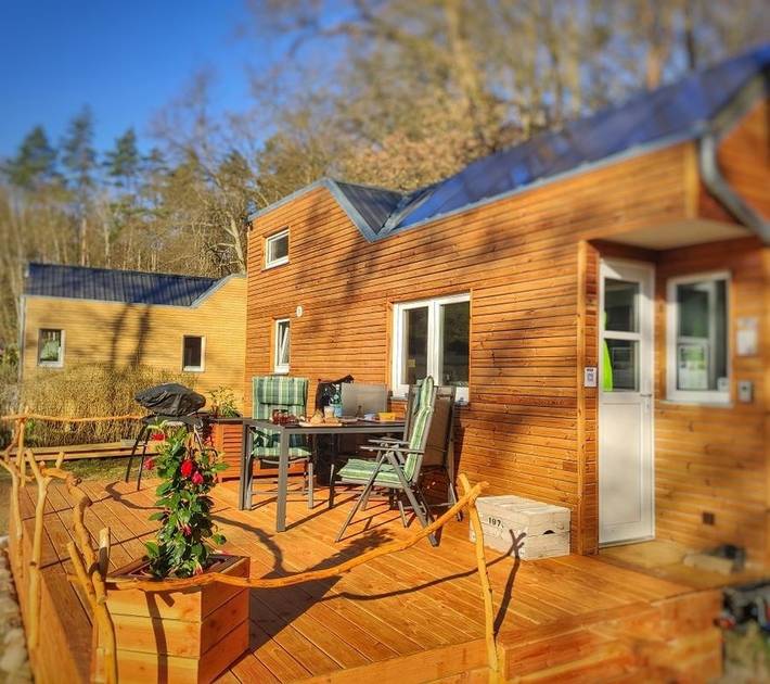 Ferienhaus für 3 Personen, mit Terrasse in Stuer