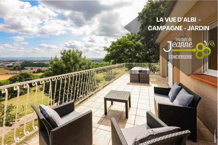 Maison de vacances pour 8 personnes, avec jardin ainsi que vue et terrasse - 1
