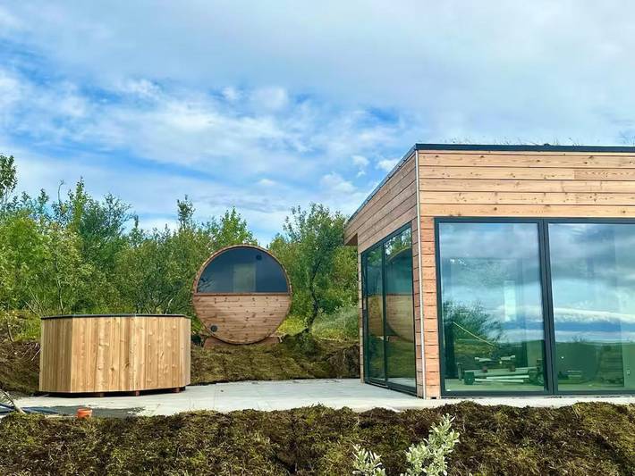 Gîte pour 4 personnes, avec terrasse ainsi que vue et sauna à Mosfellsbær - 2