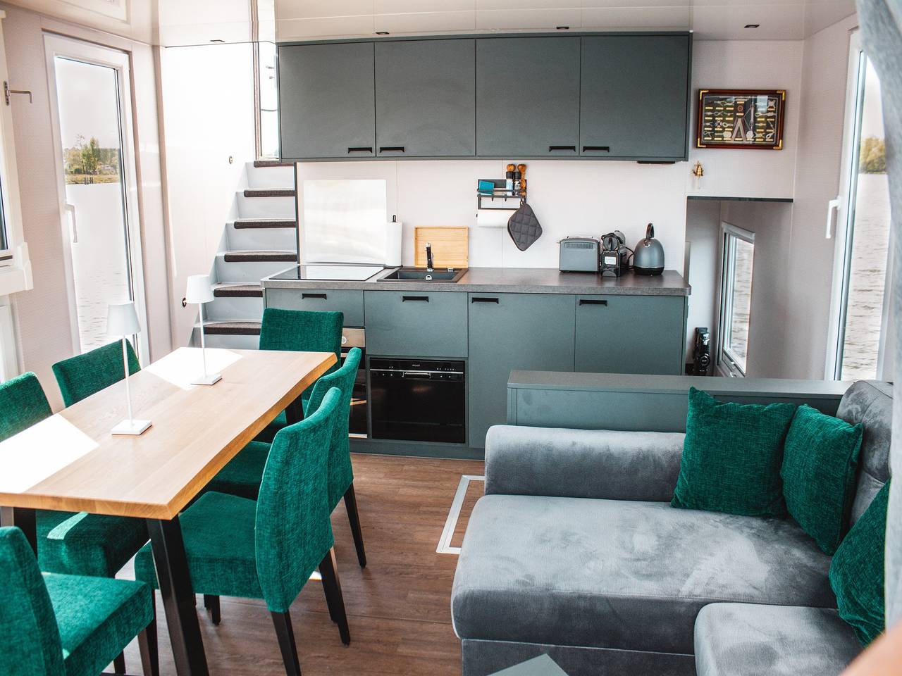 Schwimmendes Ferienhaus in Berlin in Treptow - Köpenick, Berlin