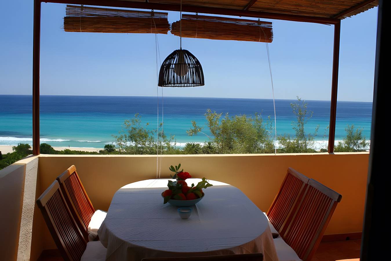 Villa 'Nido 3' mit Meerblick, Wlan und Klimaanlage in Costa Rei, Muravera