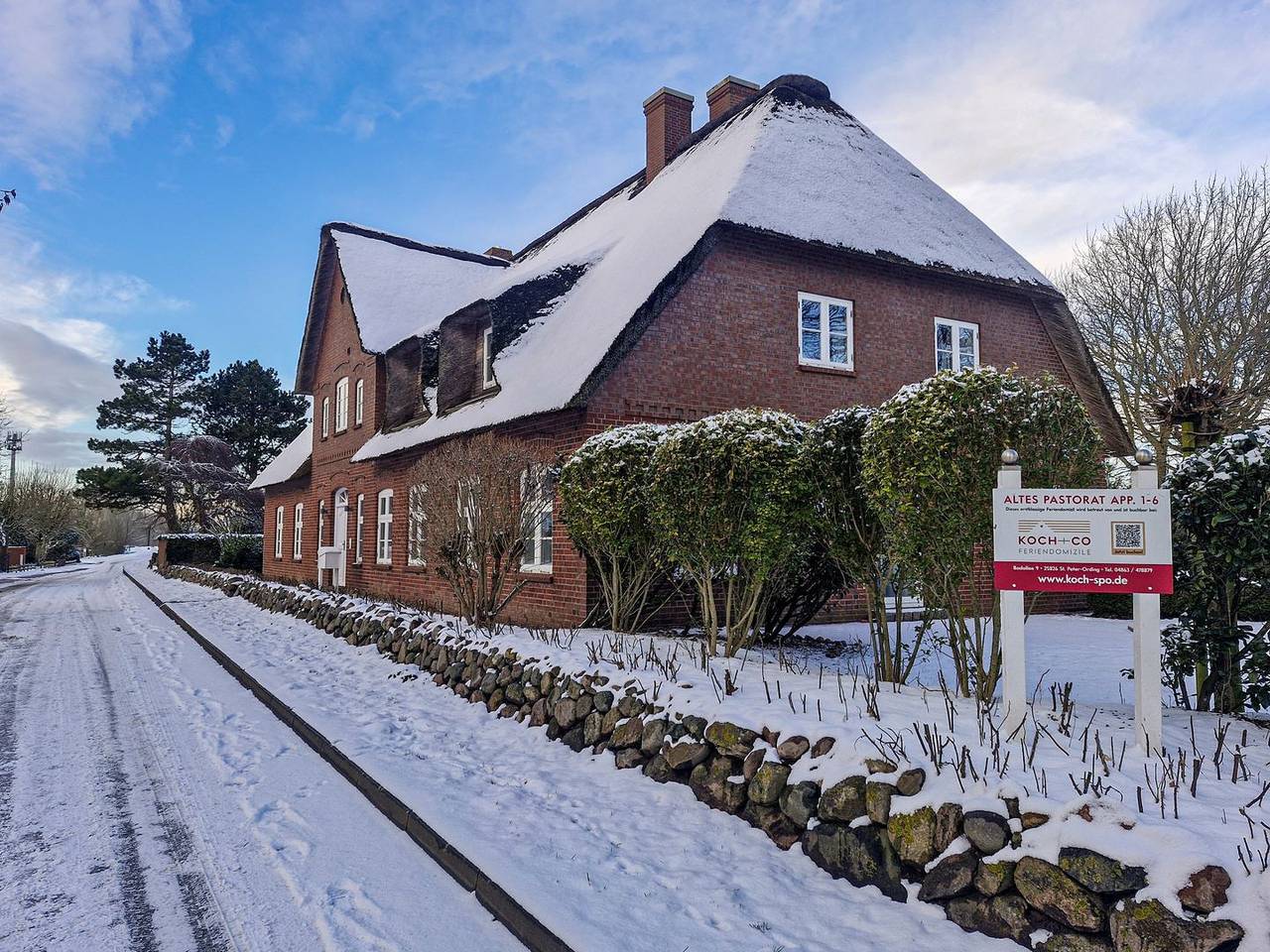 Ganze Wohnung, App." Altes Pastorat 6" - Gemütliches Urlaubsdomizil für 5 Personen mit Sauna in St. Peter-Ording, Eiderstedt