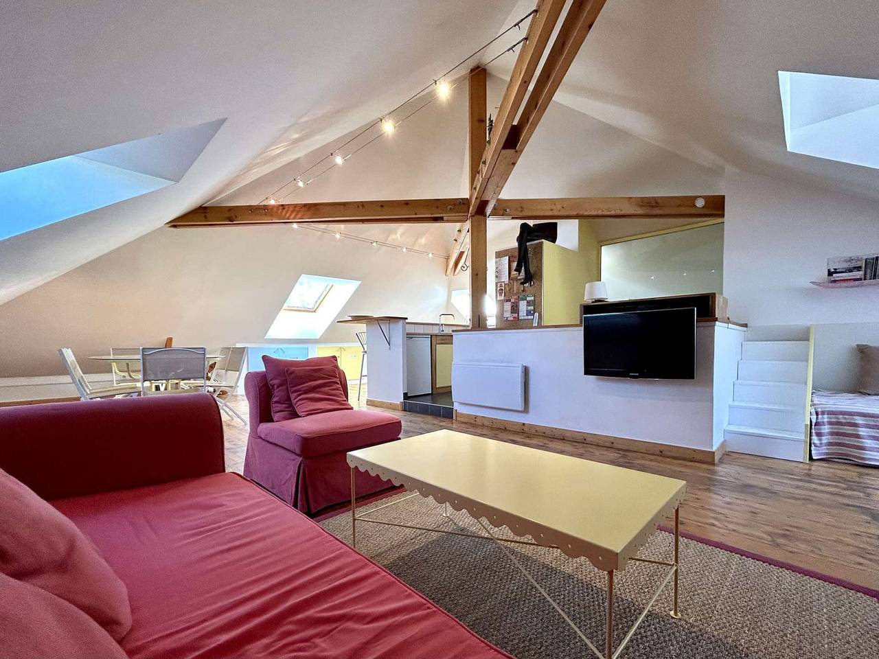 Ganze Wohnung, Duplex 3 Zimmer 6/8 Pers in Briançon mit Parkplatz in Briançon, Serre Chevalier