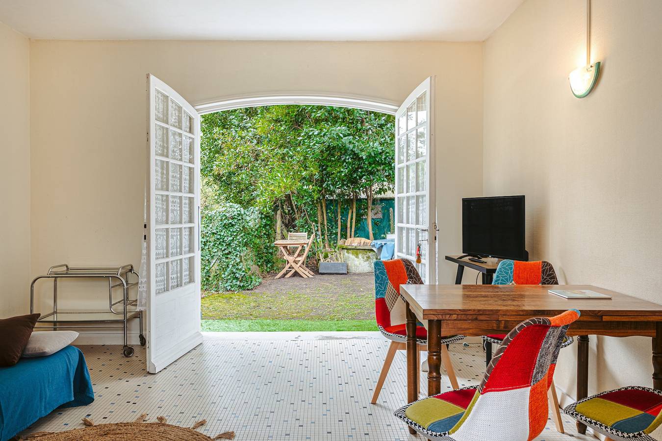 Ferienhaus 'Longère Proche Plage Et Forêt 1' mit gemeinsamer Terrasse, gemeinsamem Garten und Wi-Fi in Saint-Trojan-les-Bains, Côte de Beauté