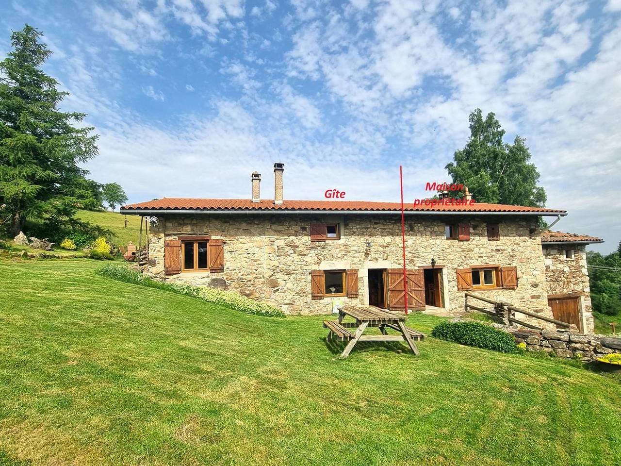 Charmantes Ferienhaus im Herzen des Pilat in Doizieux, Regionaler Naturpark Pilat
