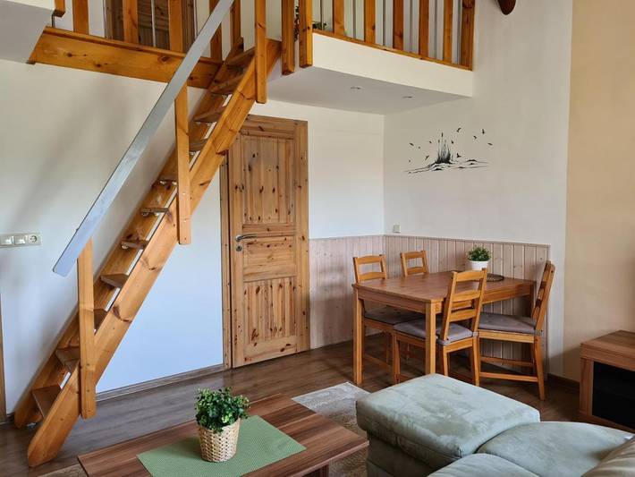 Ferienwohnung für 2 Personen, mit Terrasse und Garten sowie Ausblick in Malschwitz - 4
