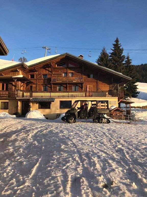 Chalet le Prarian - Chambre coeur in Cohennoz, Région d'Albertville