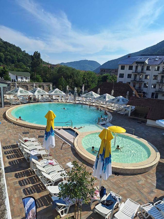 Hôtel pour 2 personnes, avec Balcon et Terrasse ainsi que Piscine et Vue