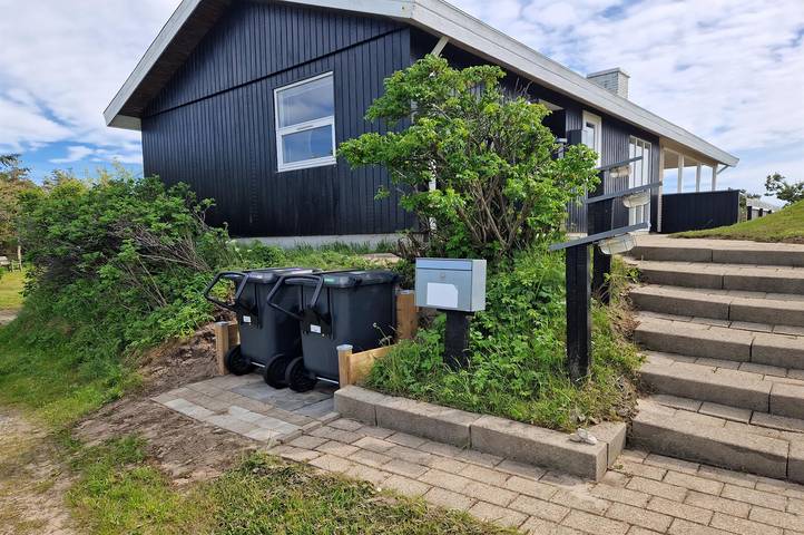 Ferienhaus mit Meerblick für 6 Personen, mit Terrasse in Grønhøj Strand
