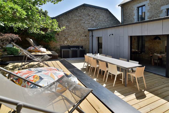 Maison de vacances pour 15 personnes, avec jardin et terrasse - 1