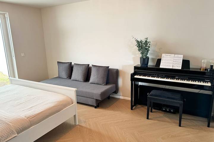 Ganze Wohnung, Jupas° Deluxe-Suite – Panoramaterrasse & Wellness in Trier, Moseleifel