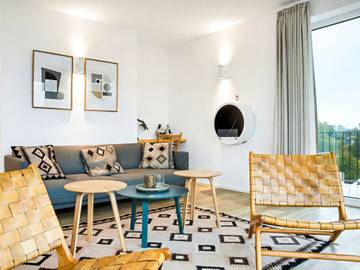 Ferienwohnung für 8 Personen, mit Kinderpool und Balkon sowie Seeblick und Sauna am Dümmer See (Niedersachsen)