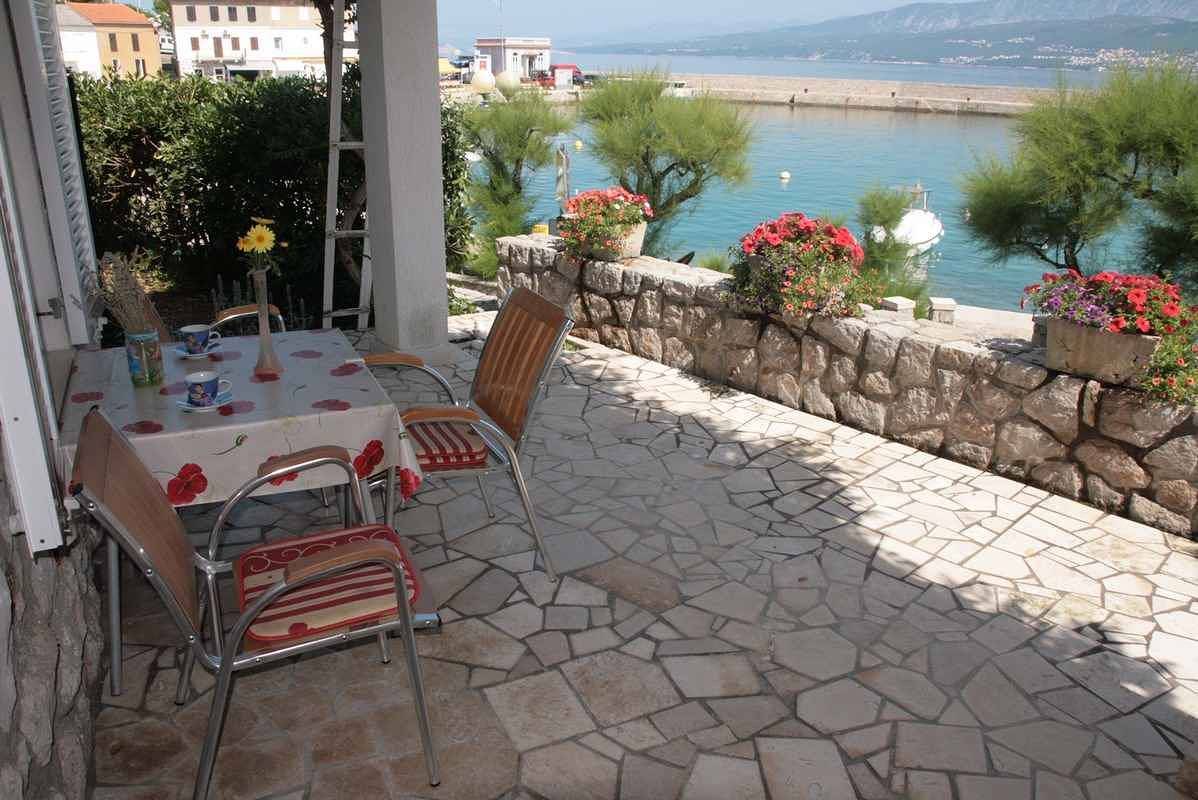Appartement de vacances entier, Appartement de vacances avec climatisation et vue sur la mer in Silo (Krk), Krk