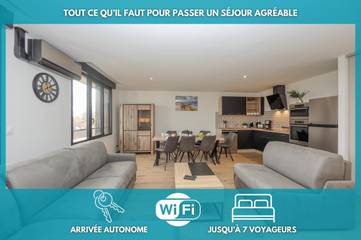 Gîte pour 7 personnes à Condette