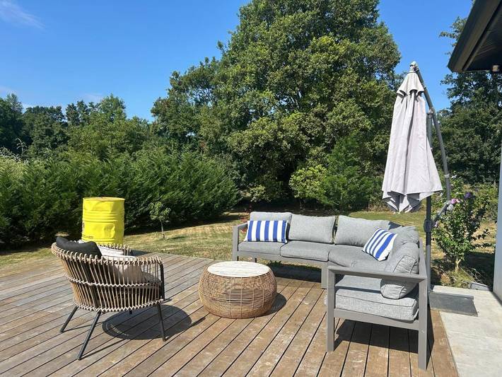 Location de vacances pour 10 personnes, avec vue ainsi que jardin et piscine à Montjoie-en-Couserans - 4