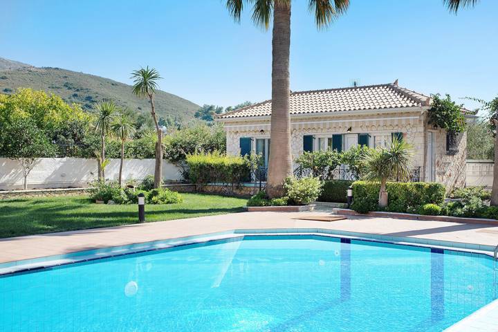 Ferienhaus für 4 Personen, mit Balkon und Garten sowie Kinderpool auf Zakynthos