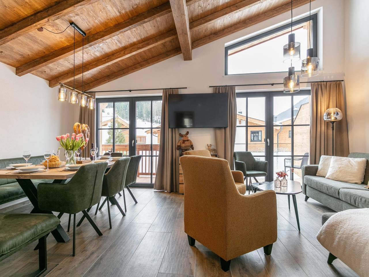 Luxus Chalet mit privater Sauna, bei Flachau in Eben im Pongau, Tennengau