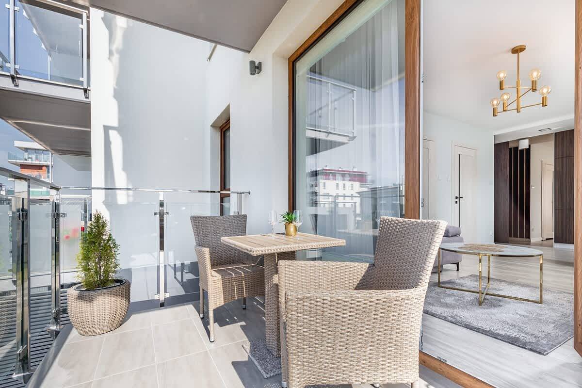 Cały apartament, Comfortable Apartment | Balcony and Parking in Garage in Kołobrzeg, Baltic Sea Pomerania