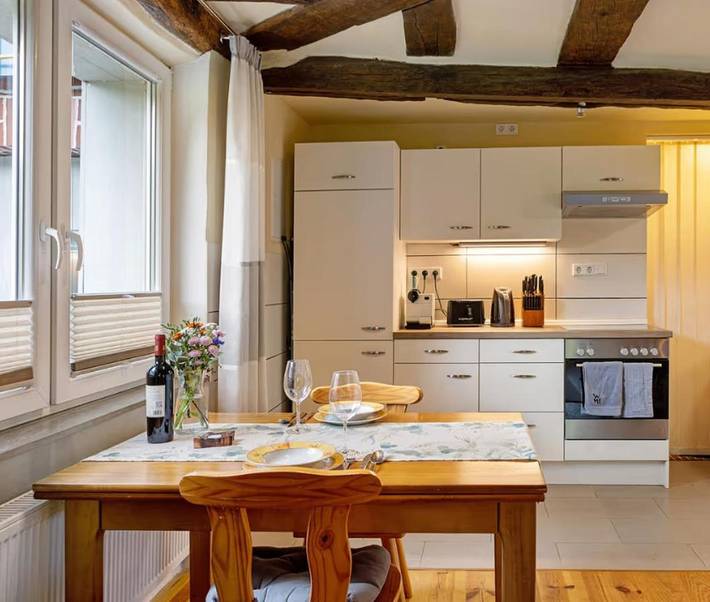 Ferienwohnung für 3 Personen, mit Garten in Bad Emstal