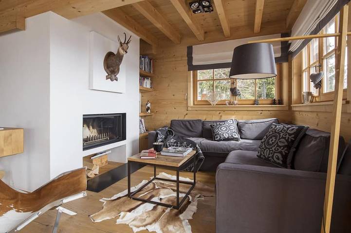 Gîte pour 10 personnes, avec balcon et sauna dans Chandolin - 4