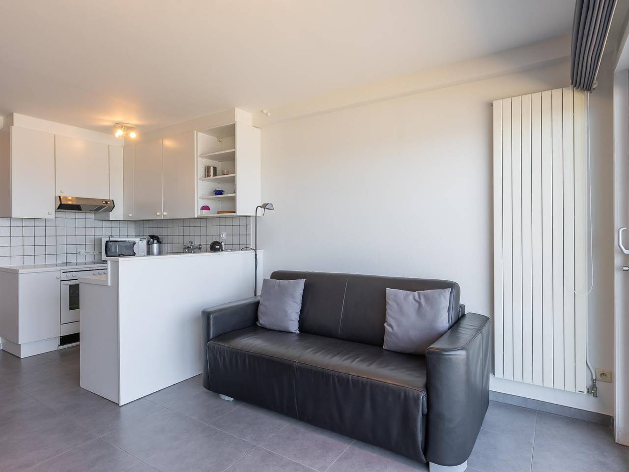 Charming studio on the seafront with sea view in Middelkerke, Costa belga