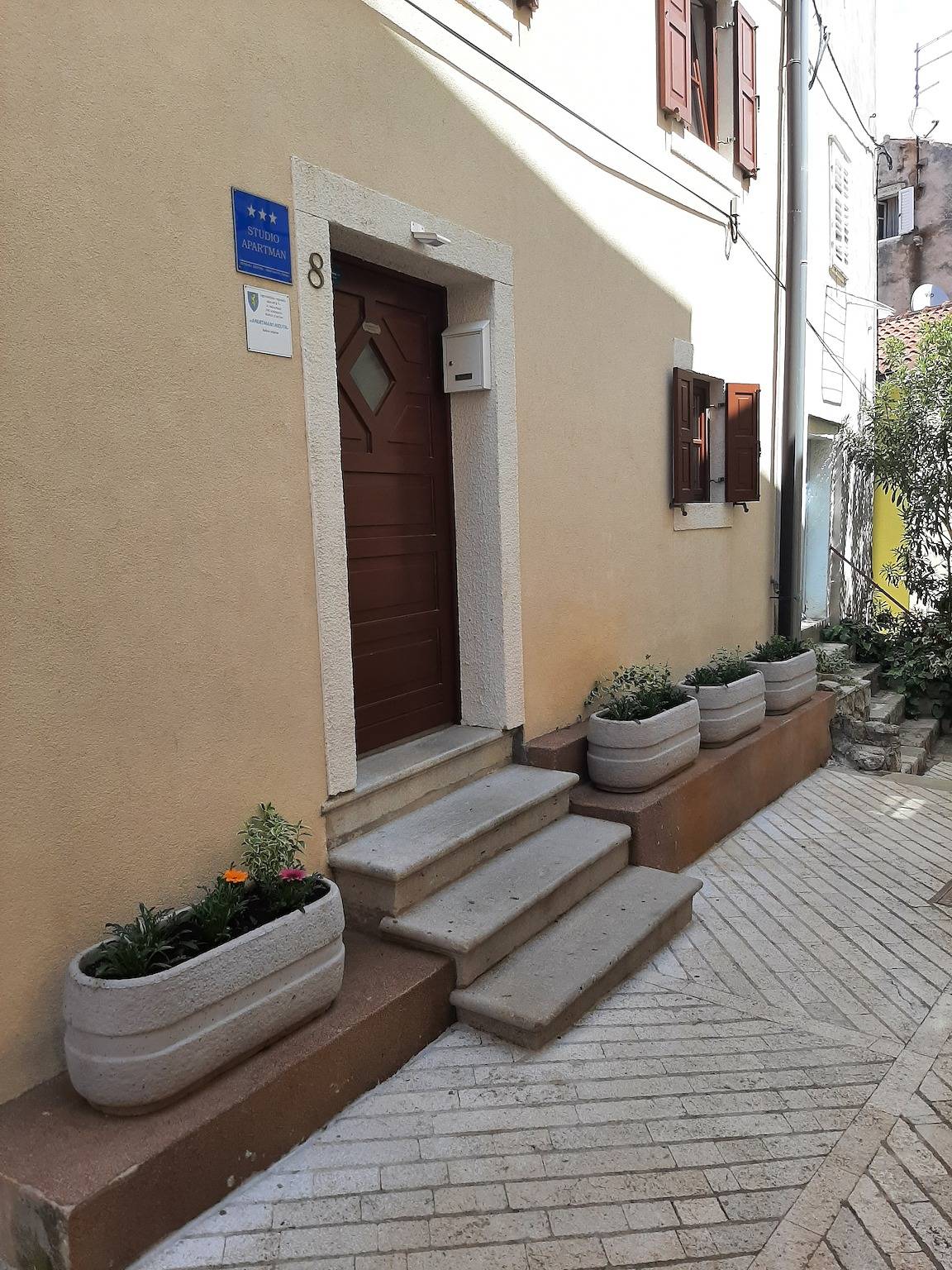 Ganze Wohnung, Studio Appartement mit Klima Cres As-13312-a in Cres Stadt, Cres