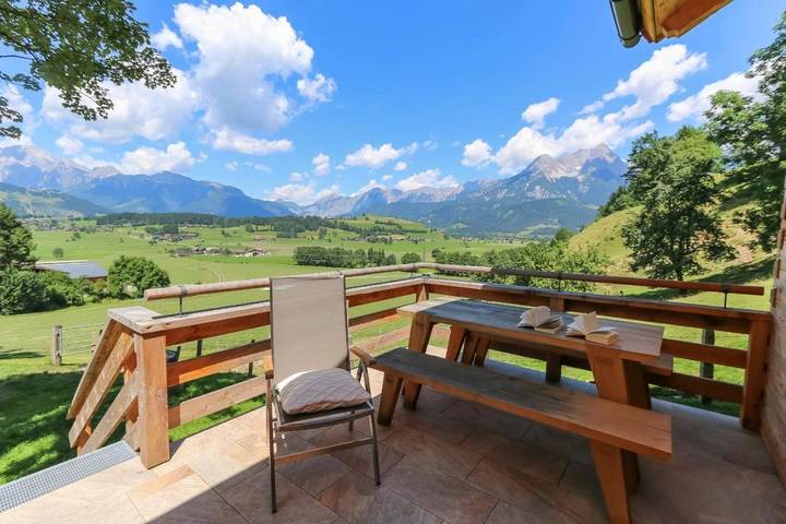 Chalet für 5 Personen, mit Balkon und Terrasse sowie Garten und Pool in Saalfelden am Steinernen Meer