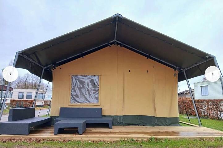 Camping voor 7 personen, met huisdier in West-Vlaanderen
