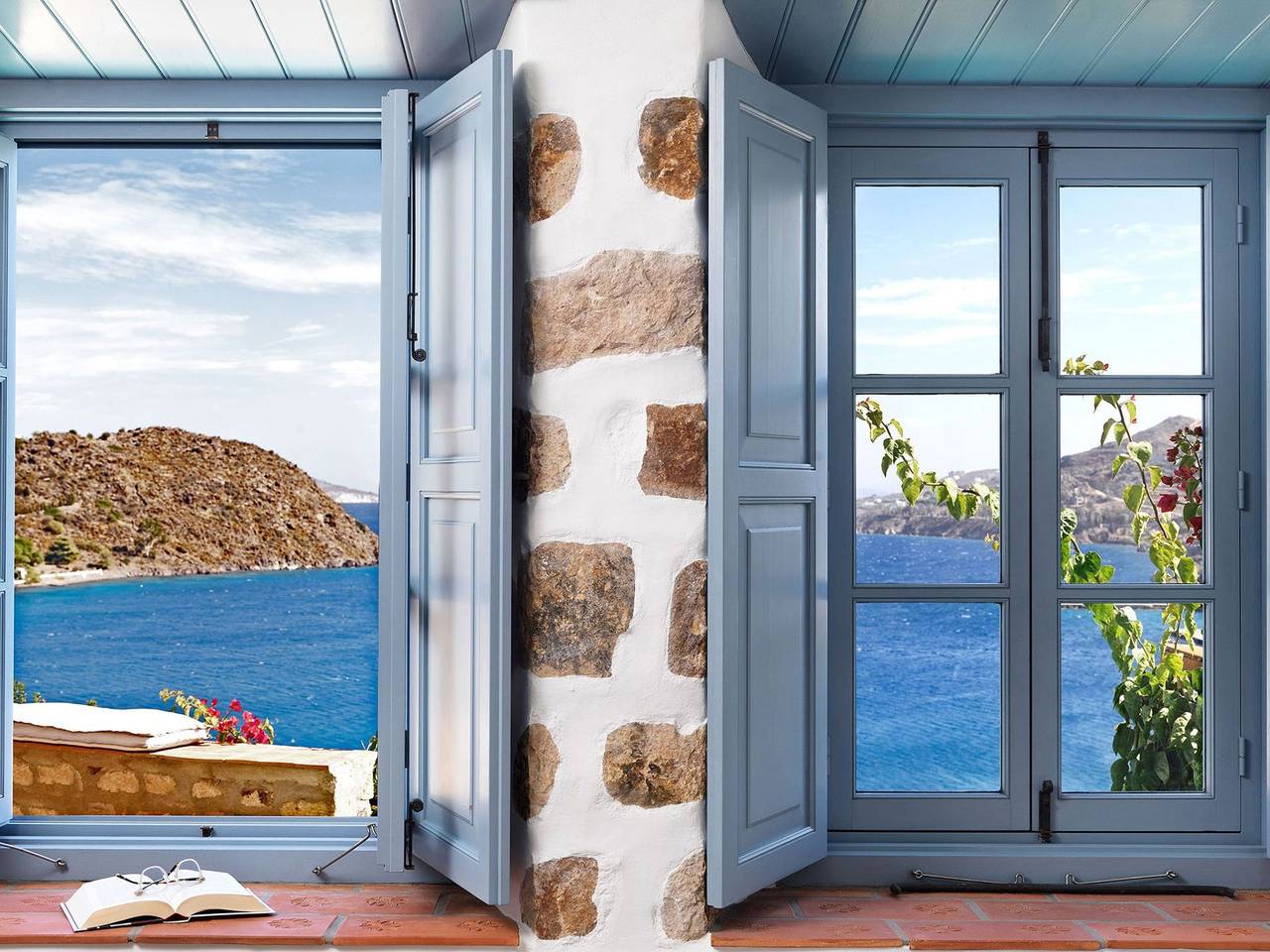Villa für 6 Personen mit Balkon in Skala (Patmos), Dodekanes