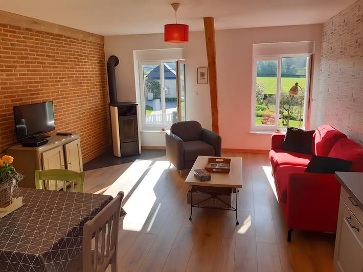 Maison d’hôte pour 4 personnes, avec Jardin
