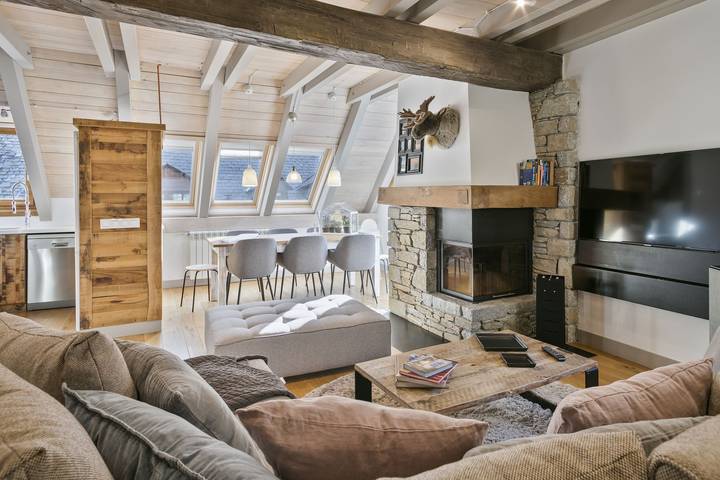 Gîte pour 7 personnes, avec balcon, animaux acceptés dans Salardú - 3