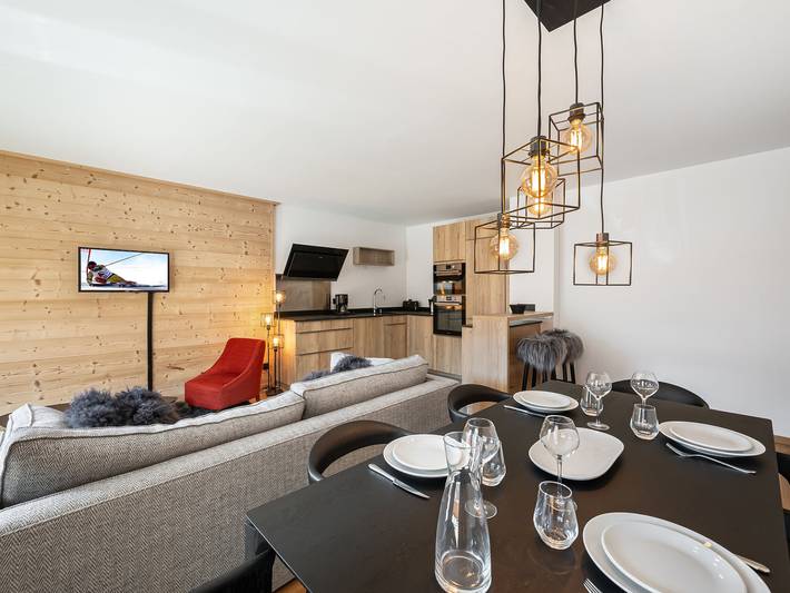 Appartement entier, Charmant appartement à Courchevel avec parking et Wi-Fi inclus in Saint-Bon-Tarentaise, Courchevel