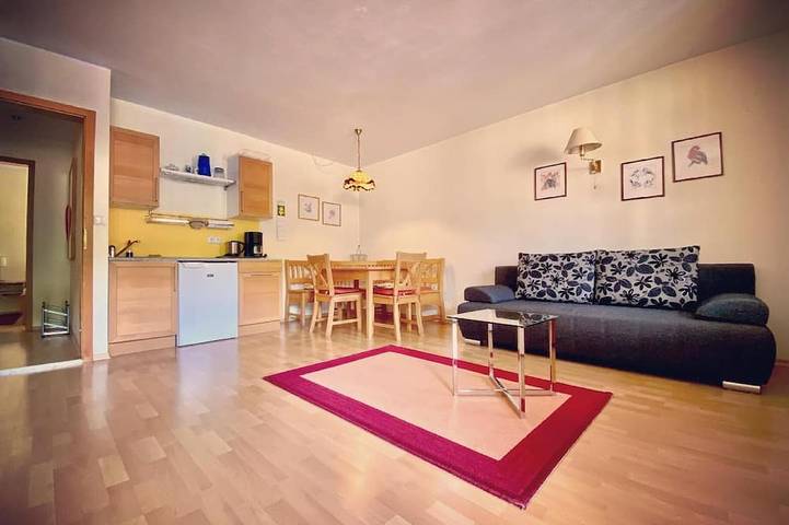 Ferienwohnung für 4 Personen, mit Balkon und Garten