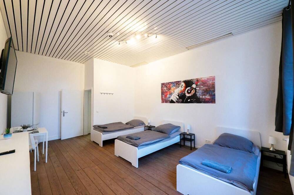 Ganze Wohnung, Monteurwohnung in Gülzow für bis zu 7 Personen mit Wlan, Parkplatz & Gemeinschaftsküche in Gülzow, Kreis Herzogtum Lauenburg