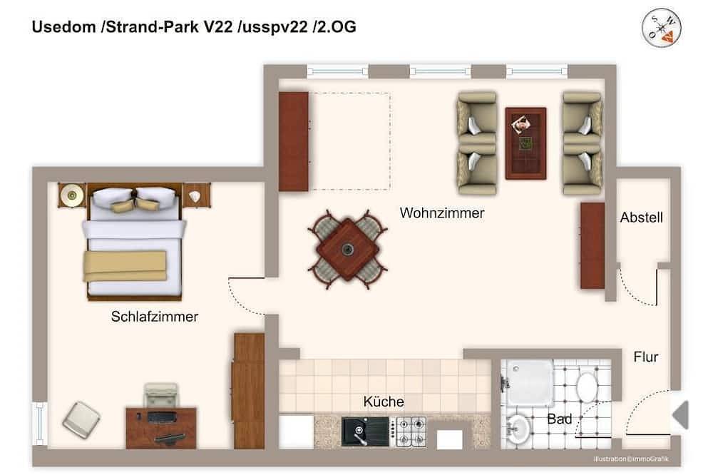 Ferienwohnung in Usedom für 4 Personen in Usedom