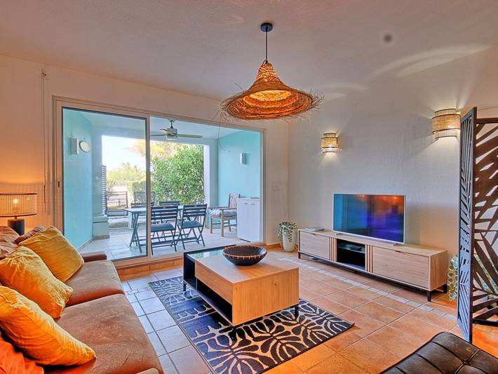Appartement de vacances pour 4 personnes, avec balcon et piscine dans Saint Martin