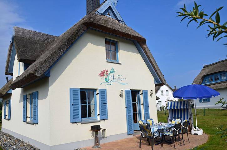 Ferienhaus für 6 Personen, mit Terrasse und Garten