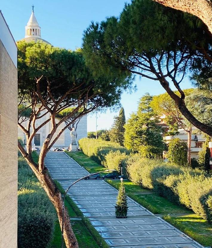 Appartamento per 4 persone, con panorama e balcone a Eur (Roma)