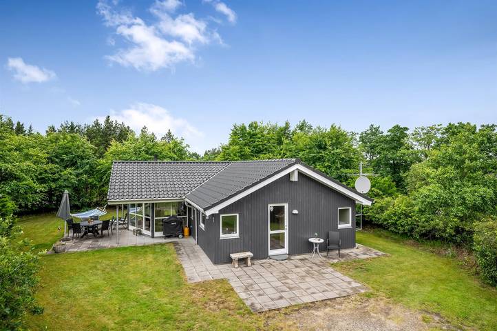 Ferienhaus für 4 Personen, mit Sauna und Terrasse in Skjern