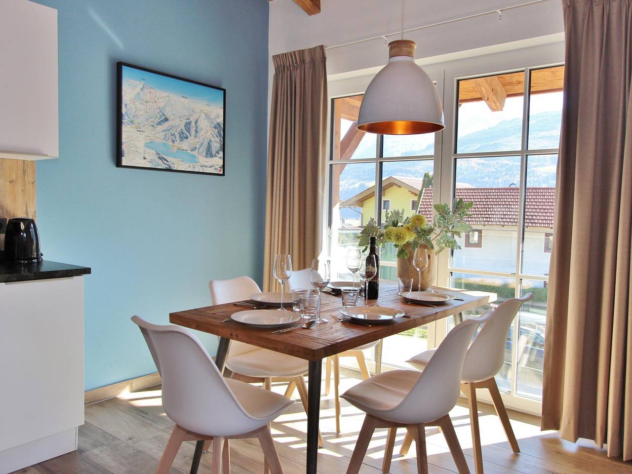 Ganze Wohnung, Stilvolles Penthouse mit atemberaubender Aussicht in Piesendorf, Pinzgau