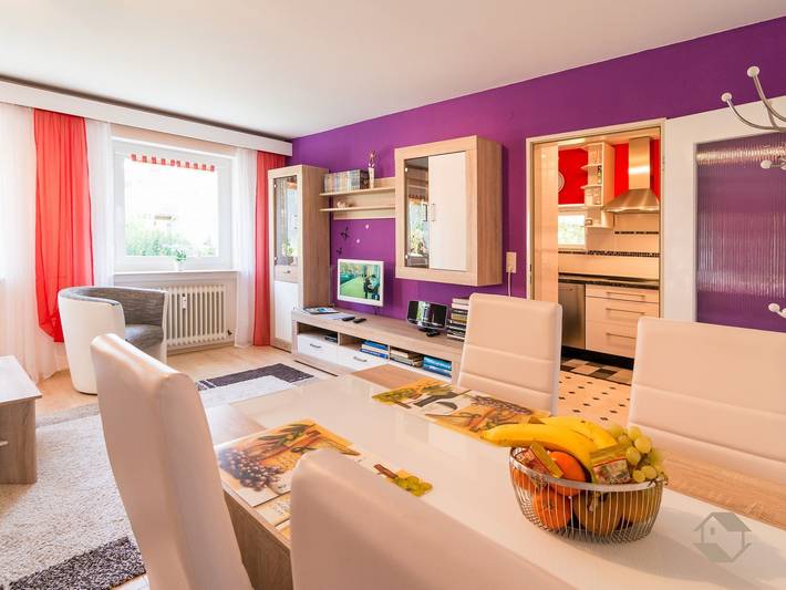 Hel lejlighed, Apartment 'Knopf' with Private Terrace and Wi-Fi in Schömberg, Nord Sortskoven