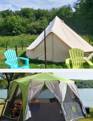 Tente pour 4 personnes, avec jacuzzi et piscine en Normandie
