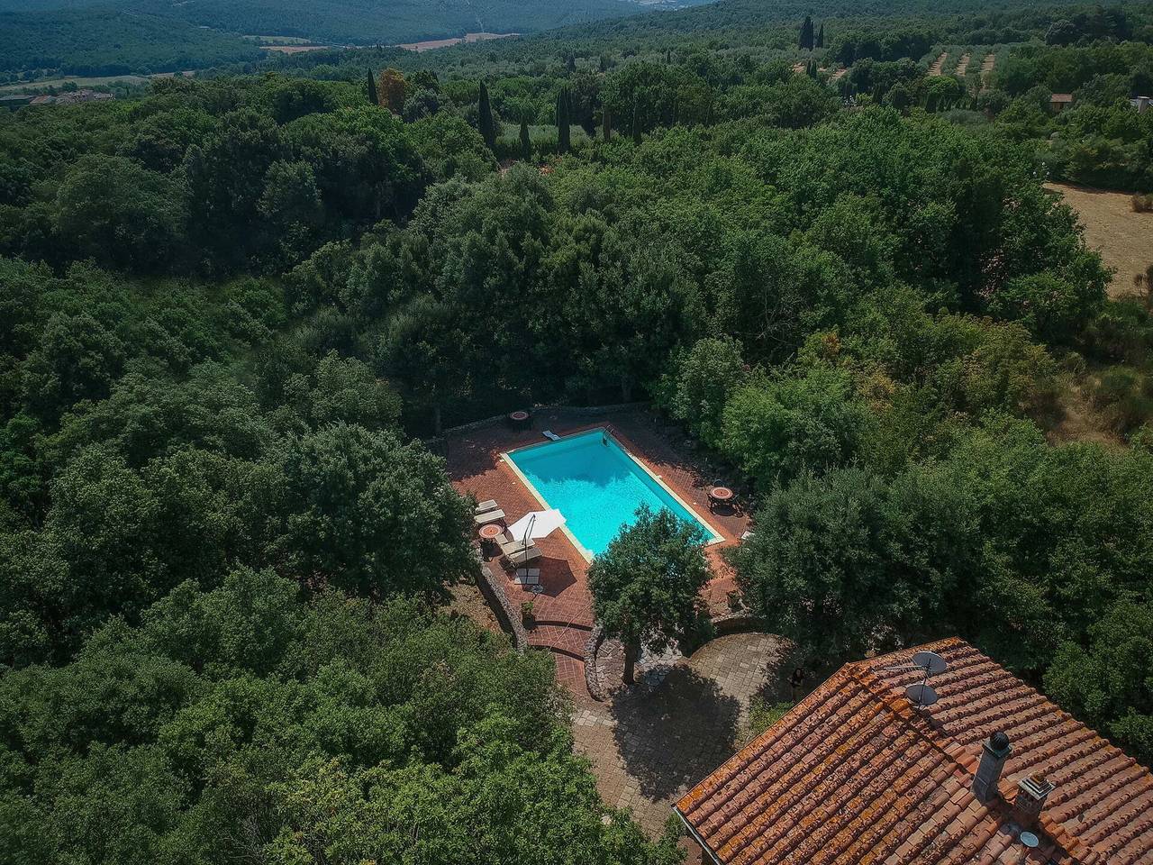 Appartamento intero, Santa Colomba House, Siena, Nature And Pool in Monteriggioni, Chianti