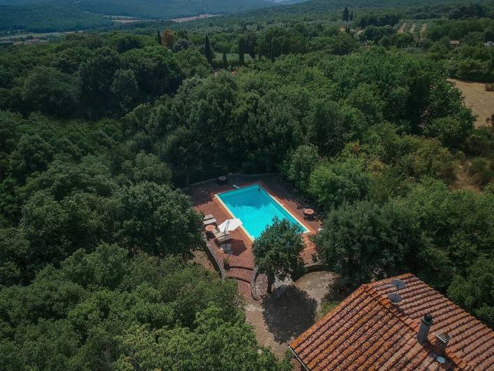 Gîte pour 4 personnes, avec jardin et piscine à Monteriggioni - 3
