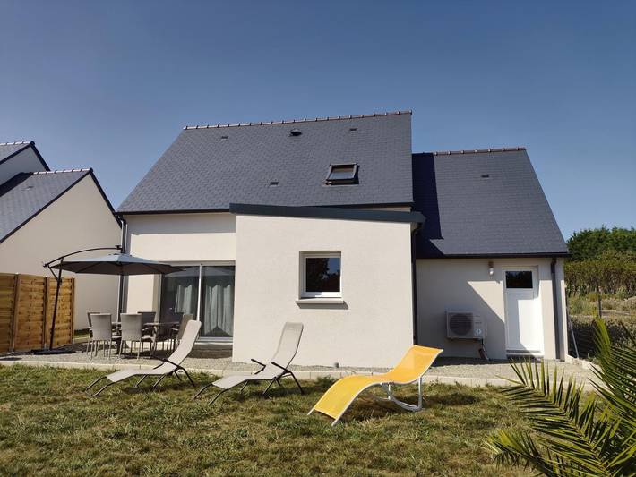 Gîte pour 6 personnes, avec Terrasse ainsi que Jardin et Vue