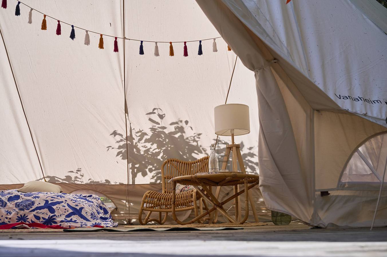 Baumschiffhotel am Waldbad - Glampingzelt Frida in Bad Rodach, Oberes Maintal - Coburger Land
