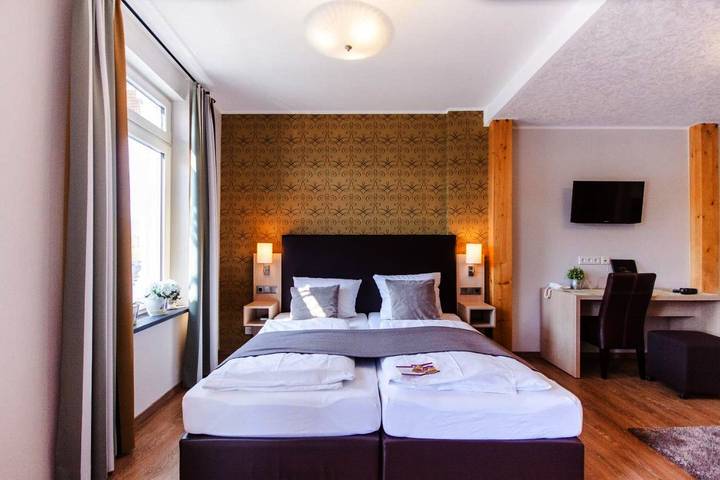 Hôtel pour 2 personnes, avec balcon